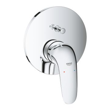 Baterie cada - dus Grohe Eurostyle cu montaj incastrat necesita corp ingropat crom