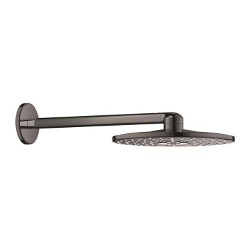 Palarie de dus Grohe RainShower SmartActive 310 2 tipuri de jet cu brat de dus 43cm de perete hard graphite