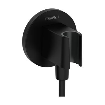 Accesoriu Hansgrohe FixFit S cu agatatoare de dus negru mat