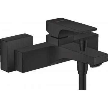 Baterie cada Hansgrohe Metropol proiectie 18cm negru mat