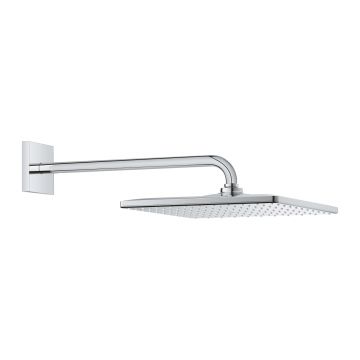 Palarie de dus Grohe RainShower Mono 310 Cube cu brat de dus 422mm de perete crom