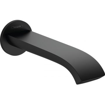 Pipa cada Hansgrohe Vivenis 20.2cm negru mat