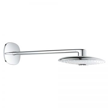 Palarie de dus Grohe Rainshower Duo 360 cu doua jeturi brat de perete 450m crom